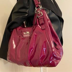 Pink coach bag pre owned good condition